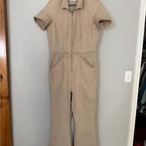 We The Free Beige Jumpsuit